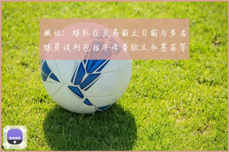 狼记：球队在交易截止日前与多名球员谈判包括字母哥欧文和墨菲等人